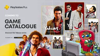 PlayStation Plus Game Catalog to add ALL Yakuza games