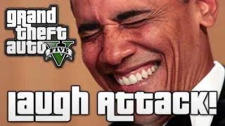 GTA V: LAUGH ATTACK! (GTA 5 Online Funny Moments)