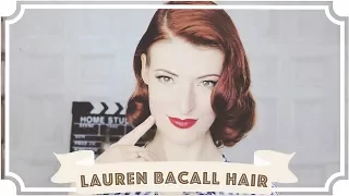 Lauren Bacall Vintage Hair Tutorial // How To Curl Your Hair [CC]