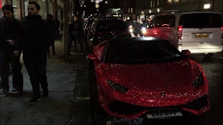 SHE COVERED HER LAMBORGHINI IN CRYSTALS?!