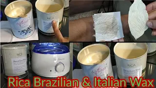 Rica Brazilian Wax || Italian Wax || How to use Rica Wax || How to use Hot Wax || Real Beauty Secret