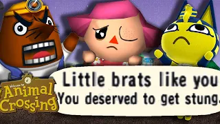 Animal Crossing Villagers used to be Mean and Rude