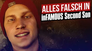 Alles falsch in inFAMOUS Second Son 🛎️ GameSünden [Satire]