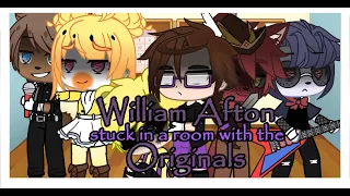 William Afton stuck in a room with the Originals for 24 hours | Gacha Club