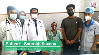 Severe Respiratory problem treated Successfully | Kailash Hospital Sector 27 Noida
