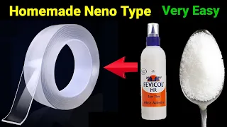 Making Nano Tape With Fevicol😱😱 Homemade Nano Tape| How to make nano tape at home #viral #trending