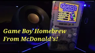 Grimace's Birthday - A 2023 Homebrew Game Boy Game From...McDonald's!?!