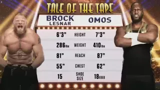 WrestleMania 39 Brock Lesnar vs Omos Full Fight. Who Wins?. #wwe #wrestlemania #brocklesnar