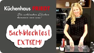 Der Backblechtest EXTREM! Wir testen was das Backblech von Miele wirklich kann. Küchenhaus Friedt