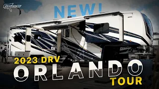 RV Rundown | 2023 DRV Mobile Suites Orlando, New Front Bunk Full Time Luxury Family RV 5th Wheel