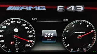 2018 Mercedes AMG E43 acceleration test