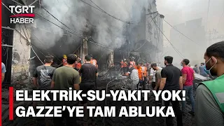 İsrail Gazze’ye Tam Abluka Başlattı!  Elektrik, Su ve Yakıt Verilmeyecek – TGRT Haber