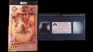 Opening to Indiana Jones and The Last Crusade 1990 Super-VHS (SQPB Capture)