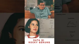 Menarik...Cerita Rocky Gerung Saat Menguji Skripsi Dian Sastro