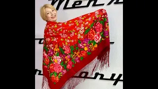 Цветущий сад 🌺🌺🌺Павловопосадские платки в Минске. Светлана
