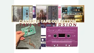 My Taylor Swift Cassette Tape Collection 2023