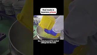 Real Meals In Japanese Prison ! 🤷‍♂️ #shorts #viral #food #aircrafttechnology