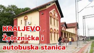 Kraljevo Srbija. Železnička i autobuska stanica. Kraljevo Srbija. Zeleznicka i autobuska stanica.