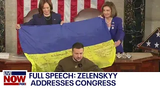 Zelenskyy addresses joint meeting of Congress: FULL SPEECH | LiveNOW from FOX