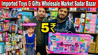 Cheapest Toys & Gifts Wholesale Market In Delhi | Sadar Bazar | Smart Cars, Helicopter Vlog175