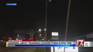 Raleigh officials apologize after Army training was 'more disruptive' than anticipated