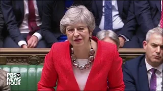 WATCH: UK Parliament votes down Theresa May's Brexit deal