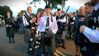 World Pipe Band Championships 19/08/23 with Peoples Ford Boghall & Bathgate