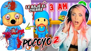 NUNCA USES TALKING POCOYO a las 3 AM!!❌😰 *le quité el cierre y pasó algo ATERRADOR* | Jenny Devil😈