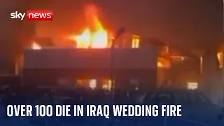 Iraq: More than 100 dead in wedding blaze