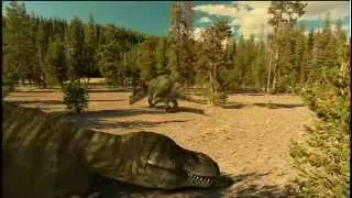 2 T-Rex vs Triceratops