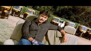 D Boss Darshan Comes to Release Seized Auto | Ssarathi Kannada Movie Super Action Scene
