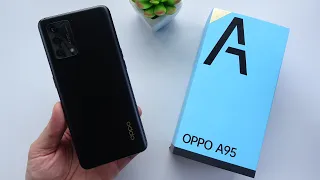 Oppo A95 Unboxing | Hands-On, Design, Unbox, Antutu, Set Up new, Fingerprint, Camera Test