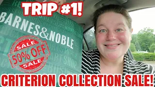 BARNES AND NOBLE CRITERION BLU-RAY TRIP!!!!! *1st Day, 50% Off!!!!*