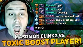 MASON on CLINKZ vs TOXIC BOOST PLAYER on TEMPLAR ASSASSIN! WHO WILL WIN?!