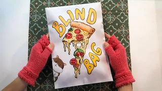 Pizza Blind Bag 🍕 Yummy! Homemade Blind bag Opening, Paper Cooking