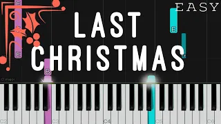 Last Christmas - Wham! | EASY Piano Tutorial