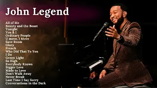 John Legend Greatest Hits Full Album   Best English Songs Playlist of John Legend 2023