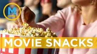 Guest host Tessa Virtue helps answer if snacks are an integral part of movie watching | Your Morning