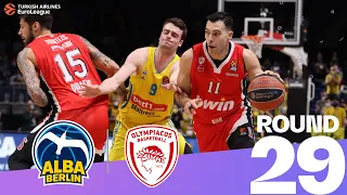 Lo's 27 points leads ALBA past Olympiacos!  | Round 29, Highlights | Turkish Airlines EuroLeague