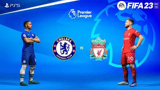 FIFA 23 - Chelsea vs. Liverpool Ft. Nkunku, Mac Allister, | Premier League 23/24 | PS5™ [4K60FPS]