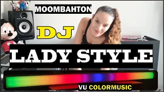 Dj Lady Style - Moombahton Best Mix / Light For DJ's / VU Meter / VU Цветомузыка  / Светомузыка