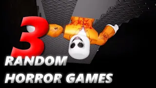 3 Random Roblox Horror Games