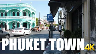 Phuket Old Town, Thailand 2020 walking tour 4k