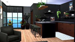 Dark & Moody Couple's Apartment | NO CC | 1310 Chic Street |The Sims 4 | Stop Motion On Beat