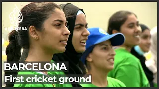 Driven by young women, Barcelona to build first cricket ground