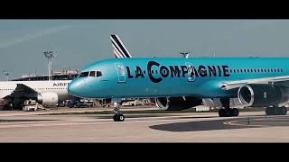 April 22nd, 2018: La Compagnie first flights from Paris-Orly