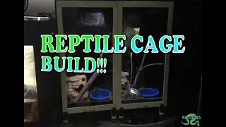 DIY REPTILE ENCLOSURES! FOR MY SNAKES!