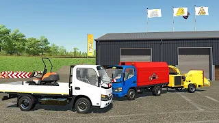 FS22 🚧 Toyota Dyna - Vermeer Woodchipper 🚧 Farming Simulator 22 Mods