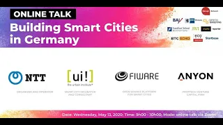 Building Smart Cities in Germany (Online Talk)
