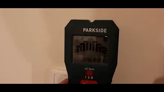 Parkside  Multi-Purpose Detector  PMSHM2 A3 wire test